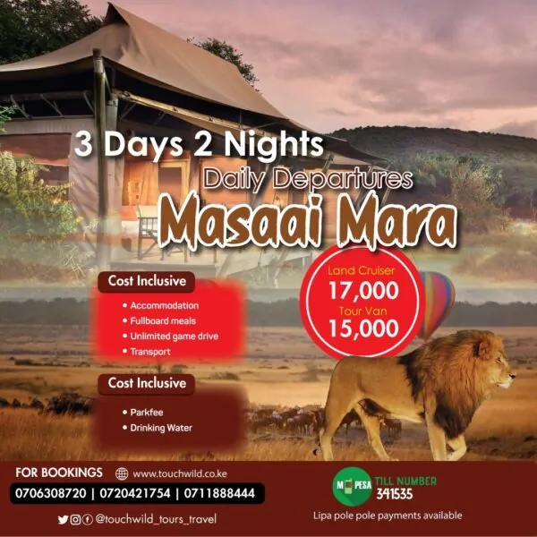 MAASAI MARA DAILY DEPARTURE